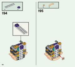 LEGO 76393 instructions page 94 – build guide