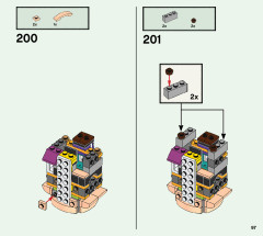 LEGO 76393 instructions page 97 – build guide