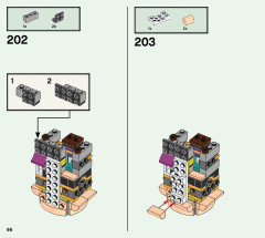 LEGO 76393 instructions page 98 – build guide