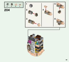 LEGO 76393 instructions page 99 – build guide