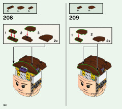 LEGO 76393 instructions page 102 – build guide