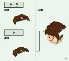 LEGO 76393 instructions page 105 – build guide