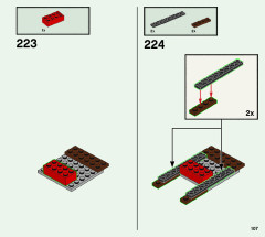 LEGO 76393 instructions page 107 – build guide