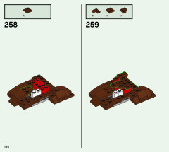 LEGO 76393 instructions page 124 – build guide