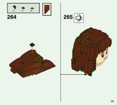 LEGO 76393 instructions page 127 – build guide