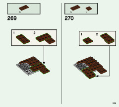 LEGO 76393 instructions page 129 – build guide