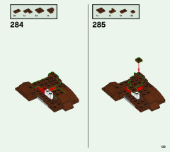 LEGO 76393 instructions page 135 – build guide