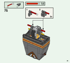 LEGO 76393 instructions page 35 – build guide