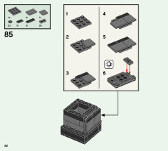 LEGO 76393 instructions page 42 – build guide