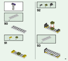 LEGO 76393 instructions page 45 – build guide