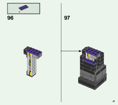 LEGO 76393 instructions page 47 – build guide