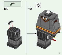 LEGO 76393 instructions page 49 – build guide