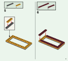 LEGO 76393 instructions page 5 – build guide