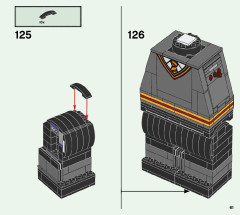 LEGO 76393 instructions page 61 – build guide