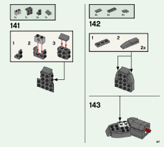LEGO 76393 instructions page 67 – build guide