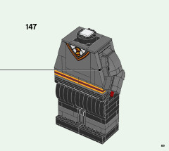 LEGO 76393 instructions page 69 – build guide