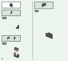LEGO 76393 instructions page 74 – build guide