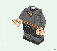 LEGO 76393 instructions page 79 – build guide
