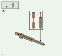 LEGO 76393 instructions page 82 – build guide