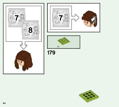 LEGO 76393 instructions page 84 – build guide