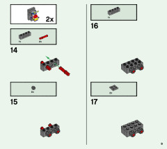 LEGO 76393 instructions page 9 – build guide