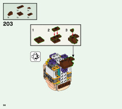 LEGO 76393 instructions page 98 – build guide