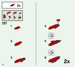 LEGO 76394 instructions page 112 – build guide