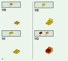 LEGO 76394 instructions page 76 – build guide