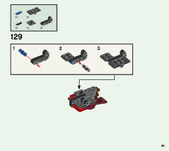 LEGO 76394 instructions page 85 – build guide