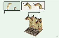 LEGO 76395 instructions page 15 – build guide