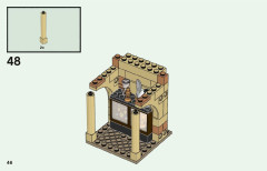 LEGO 76395 instructions page 46 – build guide