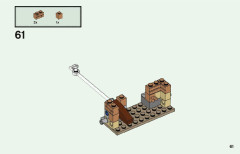 LEGO 76395 instructions page 61 – build guide