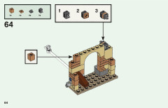 LEGO 76395 instructions page 64 – build guide