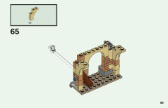LEGO 76395 instructions page 65 – build guide