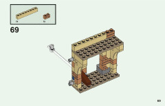 LEGO 76395 instructions page 69 – build guide