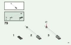 LEGO 76395 instructions page 77 – build guide