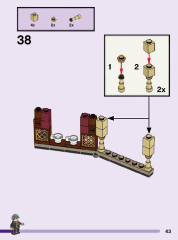 LEGO 76396 instructions page 43 – build guide