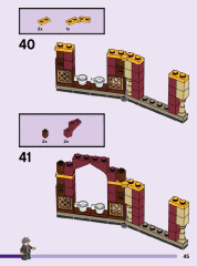LEGO 76396 instructions page 45 – build guide