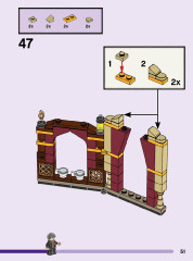 LEGO 76396 instructions page 51 – build guide