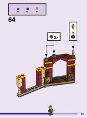 LEGO 76396 instructions page 65 – build guide