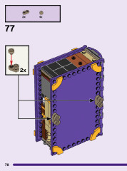 LEGO 76396 instructions page 78 – build guide