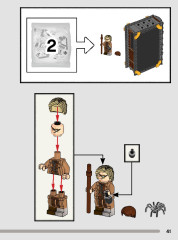 LEGO 76397 instructions page 41 – build guide