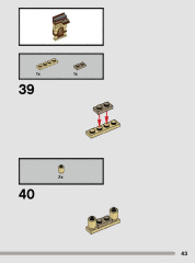 LEGO 76397 instructions page 43 – build guide