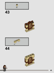 LEGO 76397 instructions page 45 – build guide