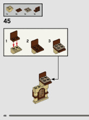 LEGO 76397 instructions page 46 – build guide