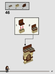 LEGO 76397 instructions page 47 – build guide