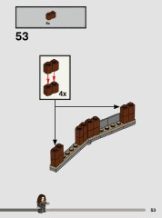 LEGO 76397 instructions page 53 – build guide