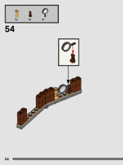 LEGO 76397 instructions page 54 – build guide