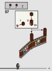 LEGO 76397 instructions page 57 – build guide