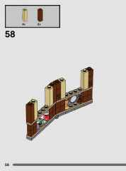 LEGO 76397 instructions page 58 – build guide